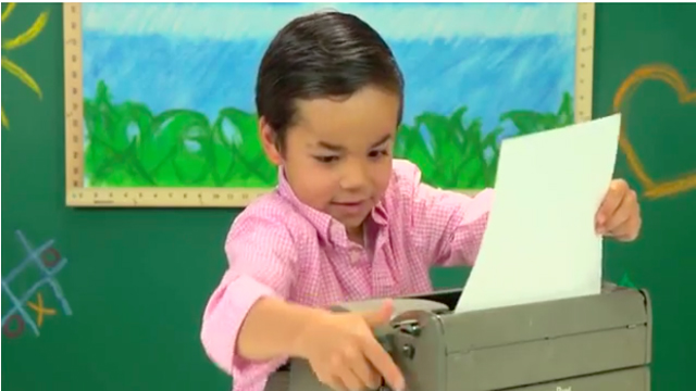 Funny Video Shows How Kids Today React When Using A Vintage Typewriter
